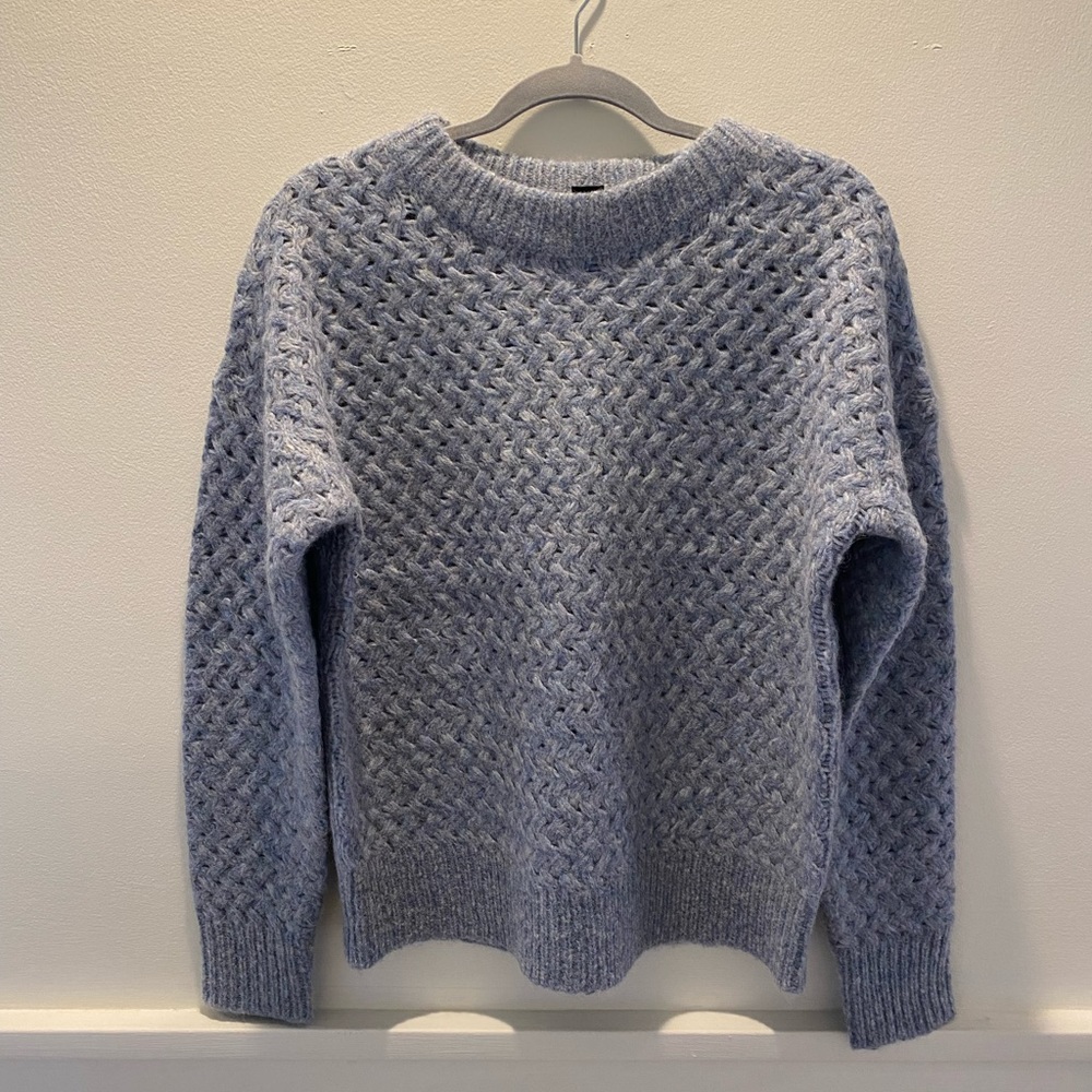 Blue Sweater Wool Blend